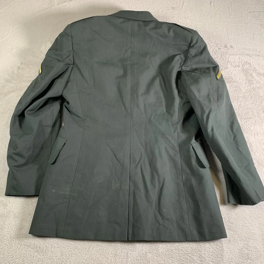 Vintage Maryland Clothing MFG Dress Jacket Mens 40 Regular Green US Army Class A